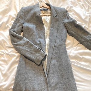 Zara Light Jean Blue Blazer